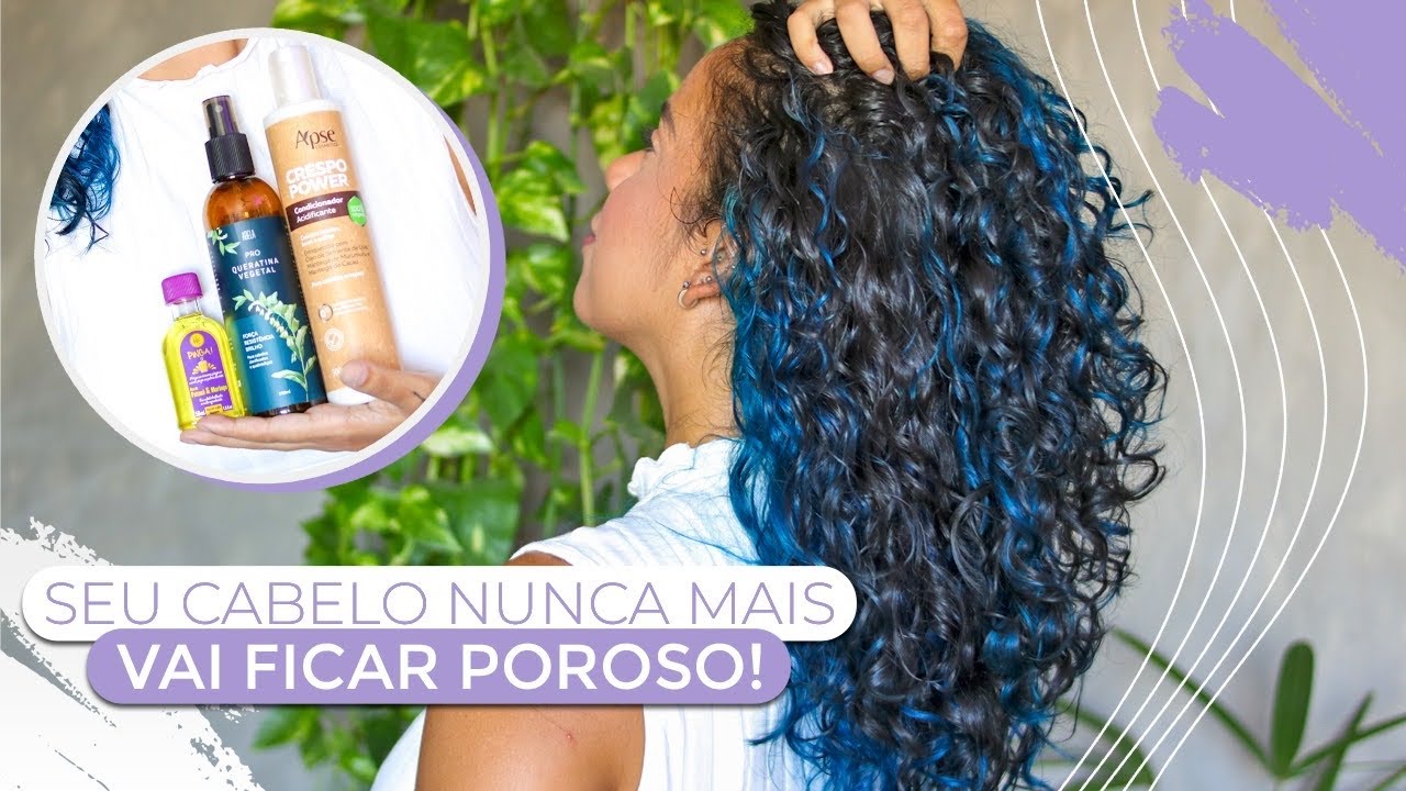 TRATAMENTO CAPILAR COMPLETO PARA CABELOS SUPER POROSOS E RESSECADOS - Tamires Maia