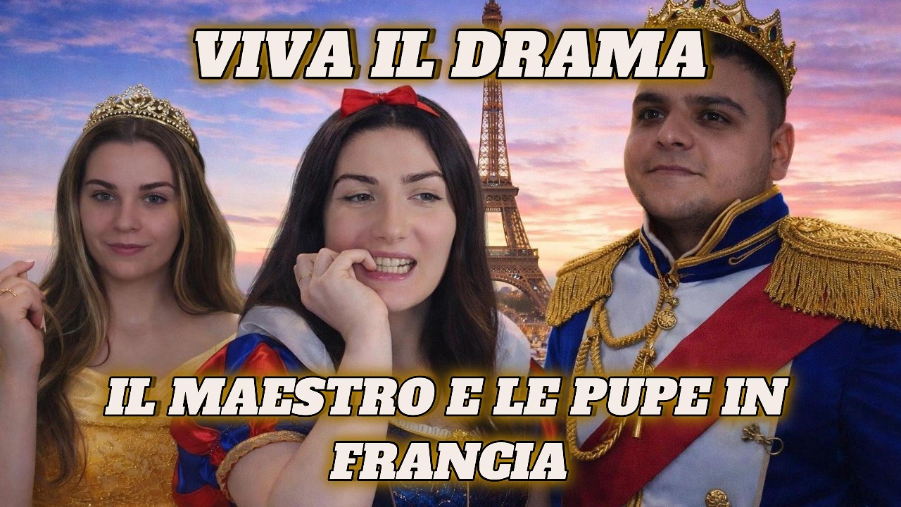 IL MAESTRO E LE PUPE IN FRANCIA -- VIVA IL DRAMA