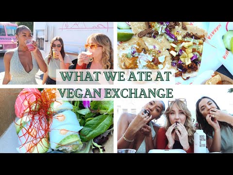 WHAT 3 VEGANS ATE AT VEGAN EXCHANGE