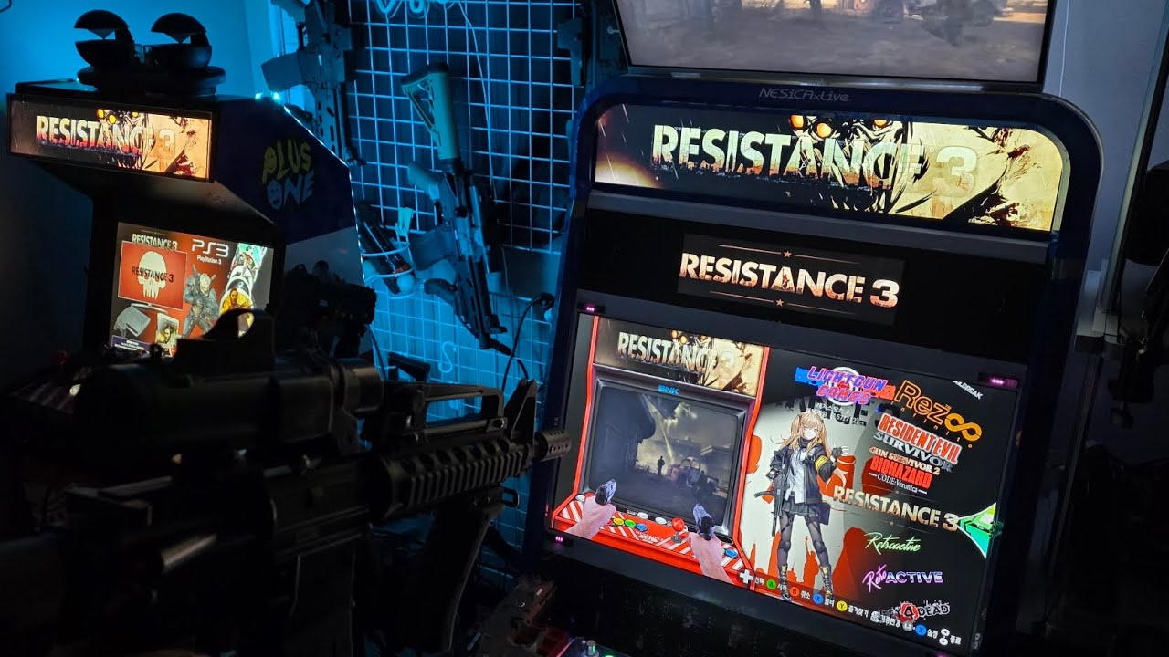 Resistance 3(PS3) | Lightgun test (X-Gunner M4 Wireless Lightgun Rifle)