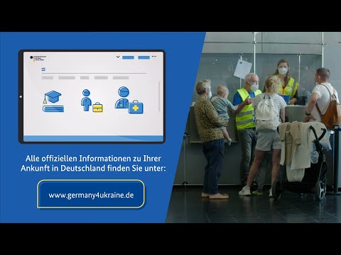 Informationen für ukrainische Geflüchtete - In Deutschland orientieren // www.germany4ukraine.de