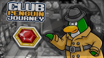 ✔️HOW TO GET THE SECRET RUBY PIN✔️ Club Penguin Journey