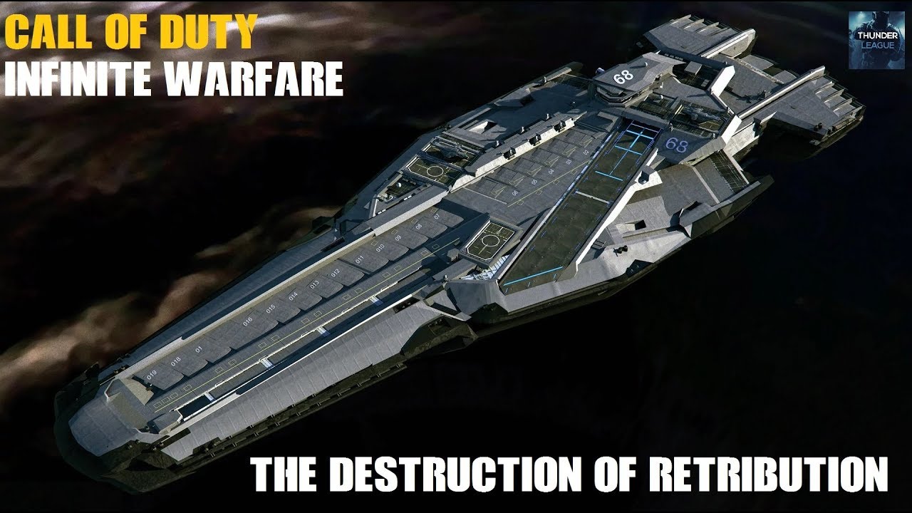 call of duty infinite warfare the destruction of retribution - YouTube