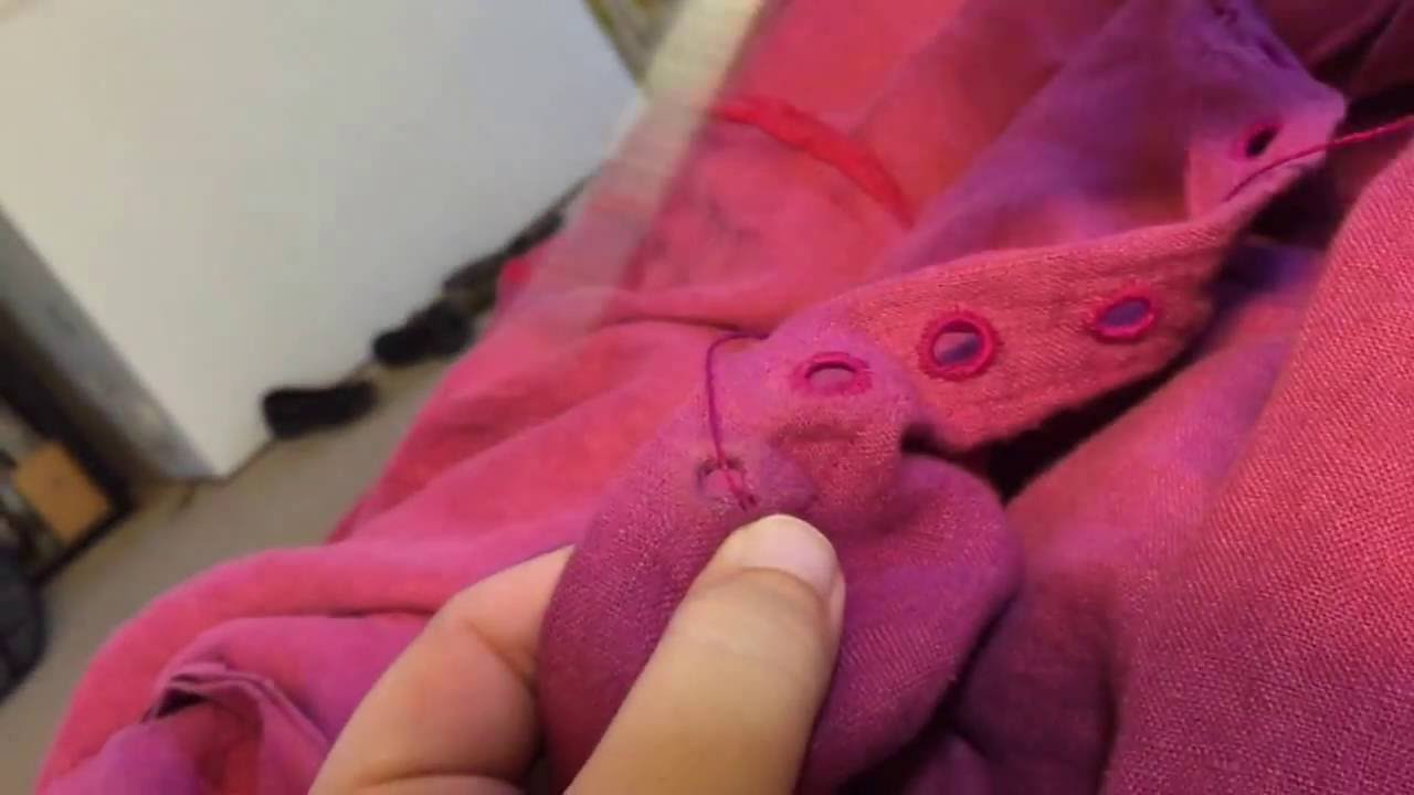 How-To: Hand bound eyelet for Period Garb