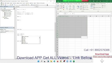 Advanced Excel VBA Macros Power Programming