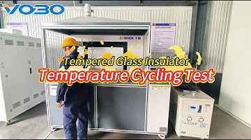 Temperature cycling test for glass insulators