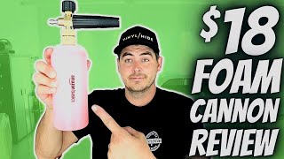 Amazon Basics Foam Cannon Review - Best Cheap Foam Cannon?