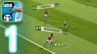 Ultimate Draft Soccer Gameplay walkthrough Part 1 (iOS, Android)