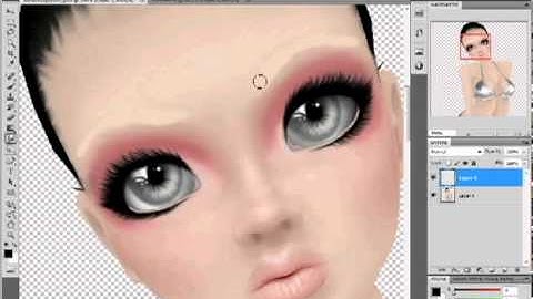 ~How I do eyebrows -- IMVU -- PS CS5~