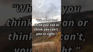 The Power of Belief: Shaping Your Reality #quote #foryou #factflicks #determinationquotes