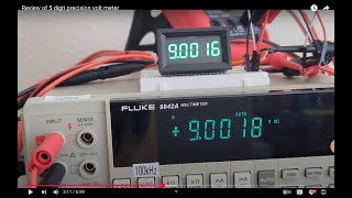 Review of Chinese 5 digit precision volt meter