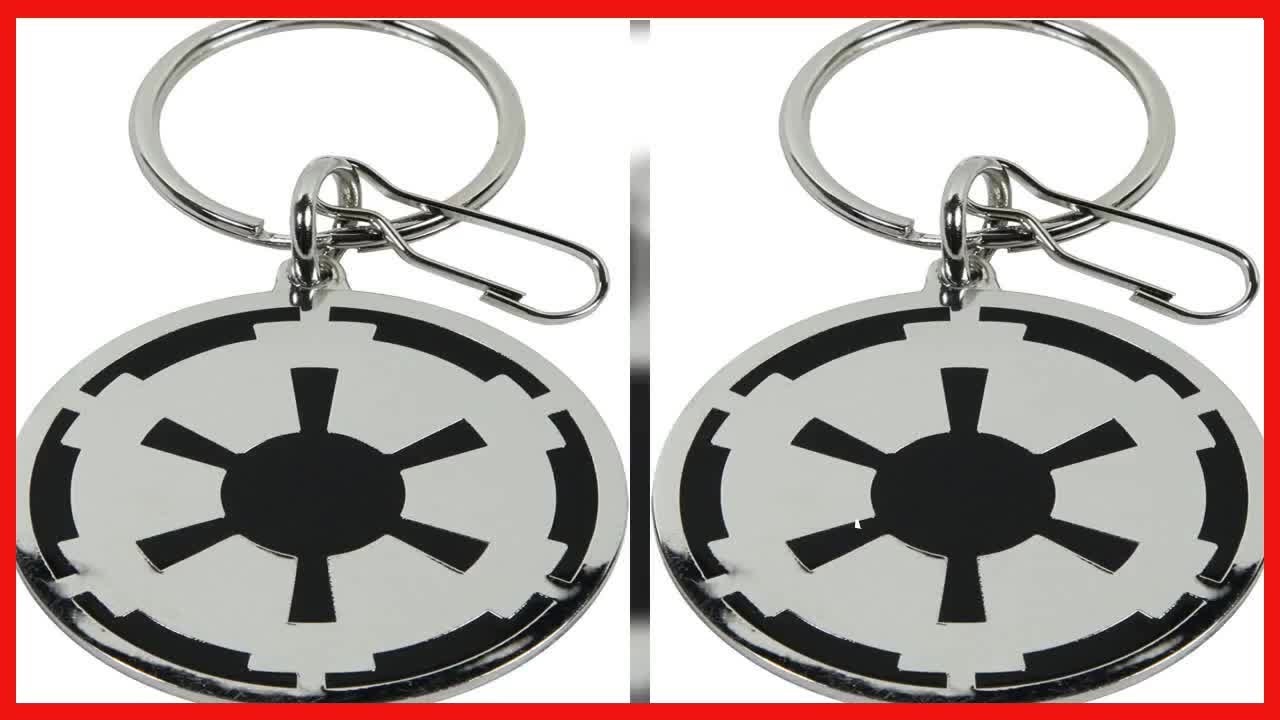 Portachiavi Star Wars Impero Galattico Plasticolor | Smaltato Con Clip | Ufficiale
