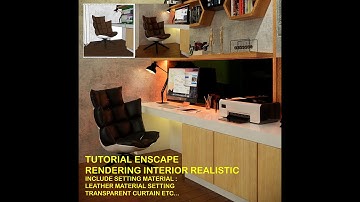 TUTORIAL ENSCAPE 2.7 (INTERIOR REALISTIC # 01)