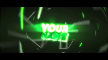 FREE 3D Colour Changing Chill Intro Template #003 [Blender]