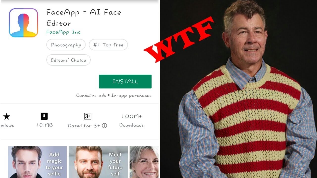 FaceApp, the viral Photo Editing App, FaceApp is trending again | PanCake