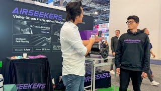 Airseekers Robotic Lawn Mover at CES 2024