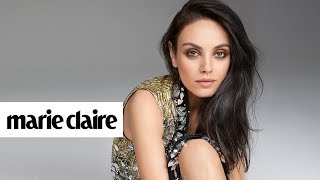 Mila Kunis | Behind the Scenes | Marie Claire