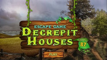 Escape Game Decrepit Houses 877 WalkThrough- FirstEscapeGames #escapegame #escape #walkthrough