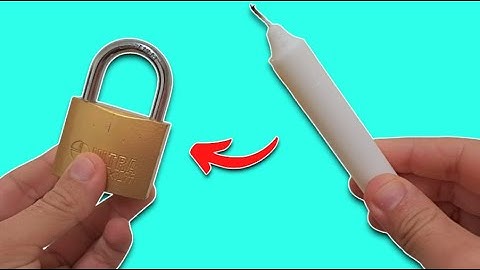 Insane Way to Open Any Lock Without a Key! 🔑 Ways to Open a Lock