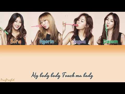 SISTAR - Touch My Body/Loving U/Shake It Special Stage [Han/Rom/Eng] [Color Coded Lyrics]