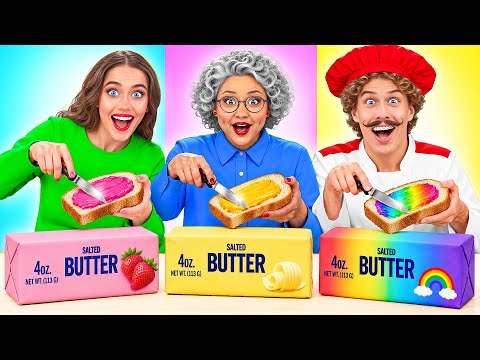 Me vs Grandma Cooking Challenge | Crazy Food Situations by Multi DO Challenge