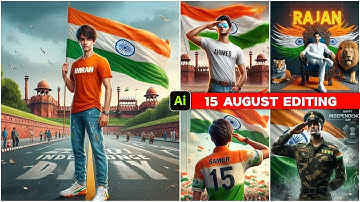 Create FREE Ai - 15 August Ai Photo Editing 2024 || Happy Independence Day Editing - Ghaus Editz