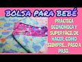 #4🧵BABY BAG, PORTABEBE, COBIJA TIPO BOLSA🎀