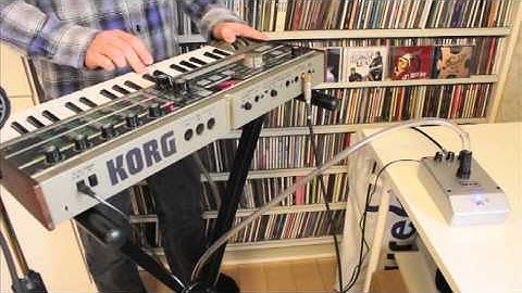 MXR M222 TALK BOX with microKORG