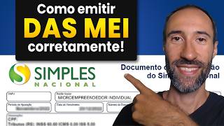 Como Emitir o DAS MEI Corretamente (Passo a Passo) - Evite Golpes!