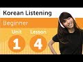 Korean Listening Comprehension - Listening to a Korean Forecast
