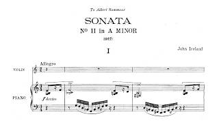 John Ireland – Violin Sonata No.2, in A minor