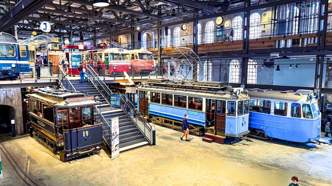 Посещение Spårvägsmuseet — Стокгольмского музея транспорта 🇸🇪 | 2025