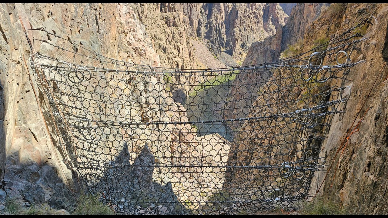 Fremont Canyon Power Plant Rockfall Protection | Design-Construct in Extreme Terrain