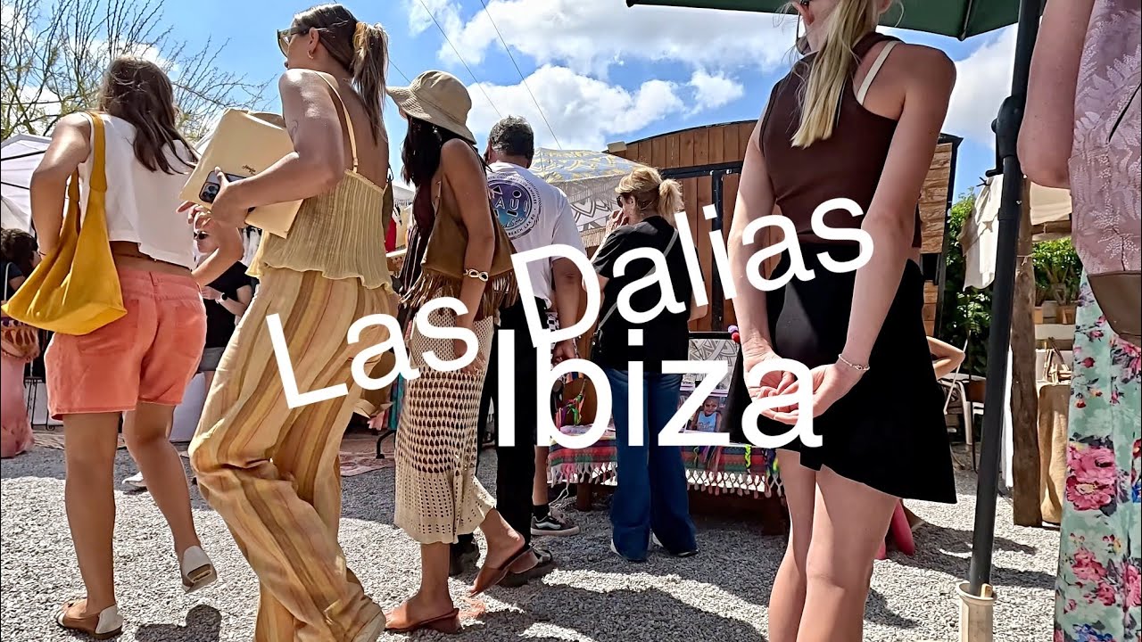 Hippie Market Las Dalias Ibiza Spain 2025/4K UHD