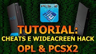 TUTORIAL: CHEAT CODES NO OPL E PCSX2, E WIDESCREEN HACK