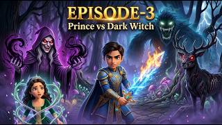 EPISODE-3: Prince vs Dark Witch | Magical Forest Battle 🔥👑