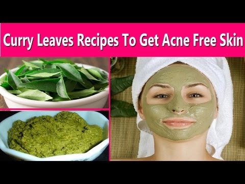 Get Clear & Acne Free Skin Fast and Naturally - Good Acne Cleanser - Curry  Leaves  Diy Face Mask