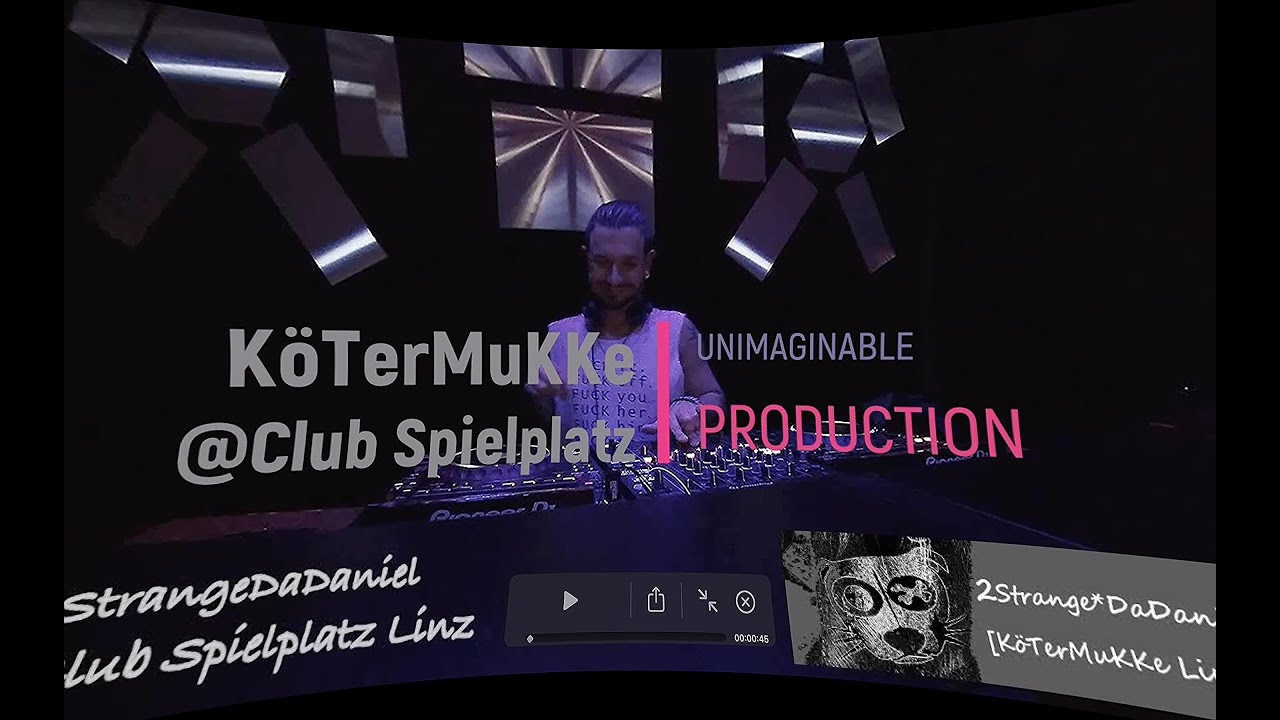 2StrangeDaDaniel @Club Spielplatz Linz - Progressive Techno Set 20210610 [KöTerMuKKe]
