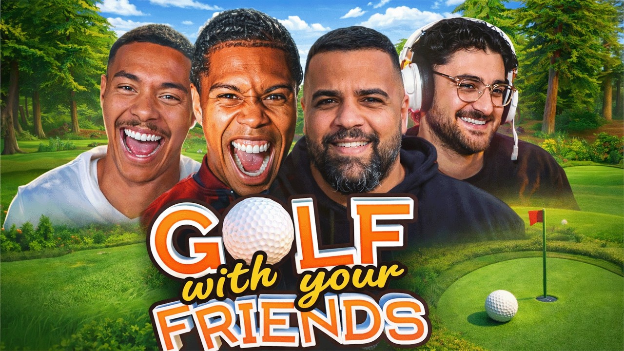 😱ICH BIN UNSCHLAGBAR IN GOLF..!!⛳🏆 MIT ELI, MEHDI, ALI, KROKO & WILLY