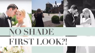 How to Photograph a First Look with No Shade | Real Wedding Day Behind the Scenes