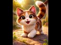 Meow Meow Billi Karti Preschool Cartoon, म्याऊं म्याऊं बिल्ली करती #kidssongs #catvideos #trending