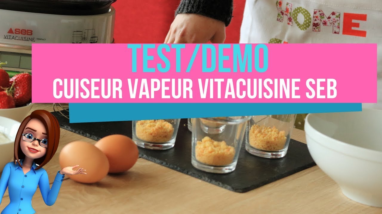 Cuiseur vapeur seb Vitacuisine Compact présentation - YouTube