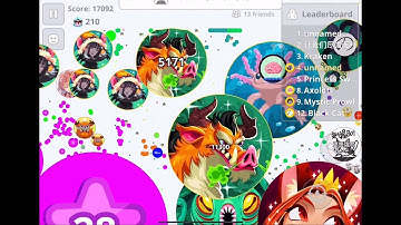 【Agar.io Mobile】Server Takeover with Nonku Live