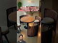 Best Dining Table Idea for Apartments & Small Homes | #viral