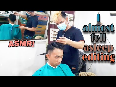 Filipino Barber ASMR!| SCISSOR'S SOUND SO SATISFYING! | Search for the best barber in PH Ep.4