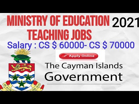 teaching jobs cayman islands