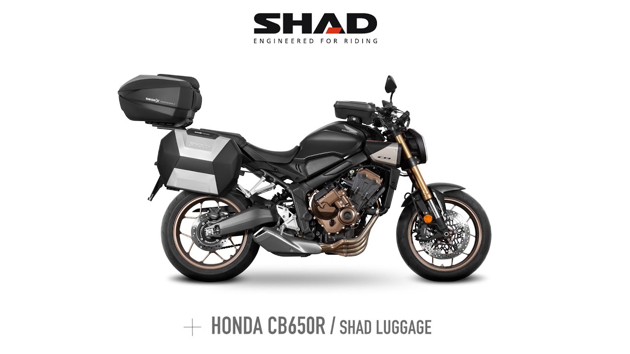 Honda CB650R SHAD luggages
