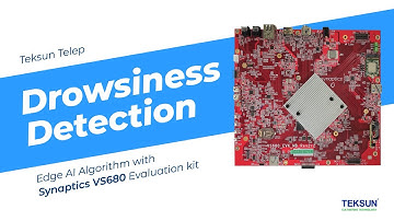 Telep Drowsiness Detection on Synaptics VS680 EVK | AI & IoT Solution