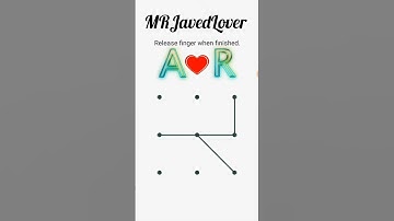 A❤️R name love,s!! new stylish pattern lock!!Baris me tum song #viral#shorts#style#pattern#tyshorts