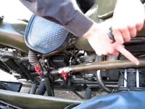 Мотоцикл на дровах (газогенератор)